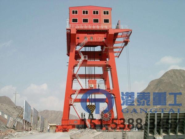 湖南咸宁坝顶门机销售厂家描述坝顶门机使用环境