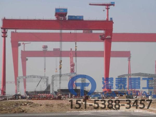 福建福州造船龙门吊厂家设备大幅缩短船舶建造周期的利器