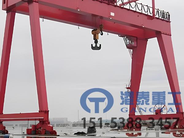 江苏江阴造船龙门吊厂家 13t造船龙门吊工作出现故障处理方法